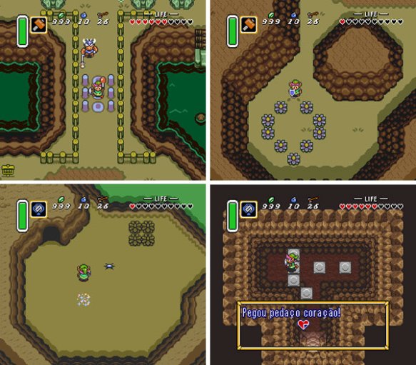 Detonado de Bolso – Legend of Zelda – A Link to the Past (SNES) – Parte 8 –  Itens