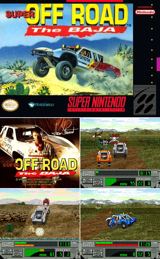 Super Nintendo Fã: TOP 5 Jogos de Corrida do Super Nintendo
